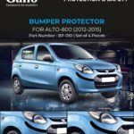 BP-010 Bumper Protector Alto 800 2012-2015