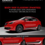 GBS-008 Body Side Cladding Painted Baleno 2015 Onwards
