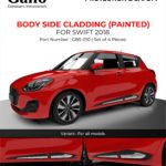 GBS-010 Side Body Cladding (Painted) Swift 2018