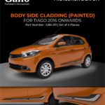 GBS-011 Side Body Cladding (Painted) Tiago 2016 Onwards