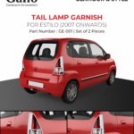 GE-001 Tail Light Cover Estilo
