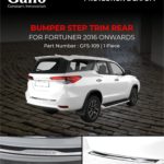 GFS-109 Rear Bumper Step Trim Fortuner 2016