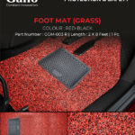 GGM-003 R Grass Foot Mat Red-Black