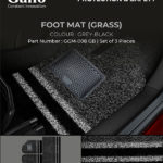 GGM-008 GB Grass Foot Mat Grey-Black Strip