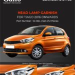 GI-064 Head Lamp Cover Tiago 2016 Onwards