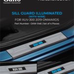 GKW-046 Sill Guard Illuminated with Wire XUV-300 2019 Onwards