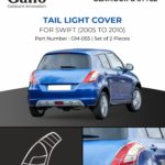 GM-055 Tail Light Cover Swift 2014