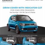 GM-136 Mirror Cover Ignis 2016 Onwards