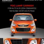 GM-137 Fog Light Cover Alto K-10