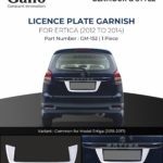 GM-152 Licence Lamp Cover Ertiga 2012-14