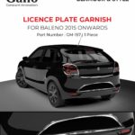 GM-157 Licence Lamp Cover Baleno 2015 Onwards