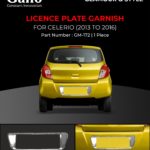 GM-172 Licence Lamp Cover Celerio 2013-2016