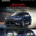 GM-245 ORVM Cover with Indicator Cut S-Cross 2015 Onwards