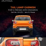 GM-272 Tail Lamp Garnish for S-presso 2019 Onwards