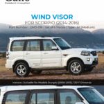 GMD-016 Door Visor Scorpio 2014-2017