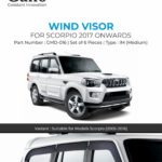 GMD-016 Door Visor Scorpio 2017 Onwards