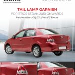 GQ-031 Tail Lamp Garnish Etios Sedan 2010 Onwards