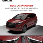 GQ-052 Head Lamp Garnish Innova Crysta 2016 onwards