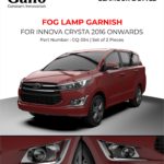 GQ-054 Fog Lamp Garnish Innova Crysta 2016 onwards