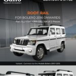 GRR-047 Roof Rail Bolero 2016 Onwards