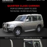 GS-023 Quarter Glass Show Scorpio 2009-2013