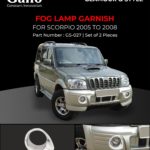 GS-027 Fog Lamp Show Scorpio 2005-2008