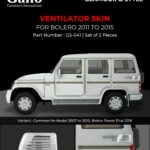 GS-041 Ventilator Cover Bolero 2011-2015