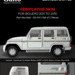 GS-041 Ventilator Cover Bolero 2011-2015