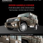 GS-043 Door Catch Cover Bolero 2016 Onwards