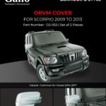 GS-053 Mirror Cover Scorpio 2009-2013