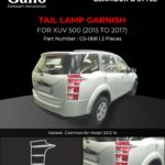 GS-068 Tail Light Cover XUV 500 2015-2017