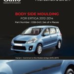 GSB-043 Body Side Moulding Ertiga 2012-2014