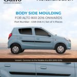 GSB-046 A Body Side Moulding Alto 800 2016 Onwards