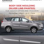 GSB-057 Body Side Moulding Innova Crysta 2016 Onwards