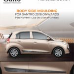 GSB-081 Body Side Moulding Santro 2018 Onwards