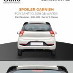 GSL-002 Rear Glass Garnish Santro 2018