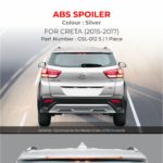 GSL-012 S Silver Spoiler Creta 2015-2017