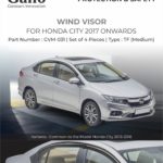 GVM-031 Wind Visor Honda City 2017 Onwards