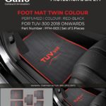 PFM-003 Foot Mat Twin Colour Perfumed TUV-300 2018 Onwards