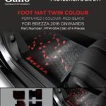 PFM-004 Foot Mat Twin Colour Perfumed Brezza 2016 Onwards