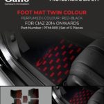 PFM-009 Foot Mat Twin Colour Perfumed Ciaz 2014 Onwards