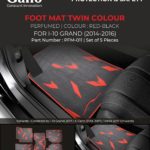 PFM-011 Foot Mat Twin Colour Perfumed I-10 Grand 2014-2016