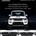 PIG-001 A Illuminated Grill Scorpio 2014-2016