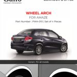 PWA-010 Wheel Arch Amaze 2014 Onwards