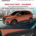 Side Foot Rest Creta 2018 Onwards 70 inches