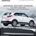 Universal Side Skirt Creta 2015-2017