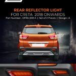 GFRA-003 A Creta Rear Reflector Light