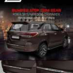 GFSR-004 Bumper Step Trim Rear Fortuner 2017 Onwards