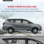 GFWV-005 Door Visor Innova Crysta 2016 Onwards