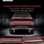 GFXH-022 Trunk Door Garnish Venue 2019 Onwards